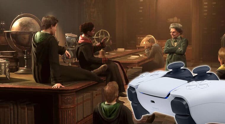 Imagen de Hogwarts Legacy cambiará el color de la luz de tu mando de PS5 para mostrar el de tu casa