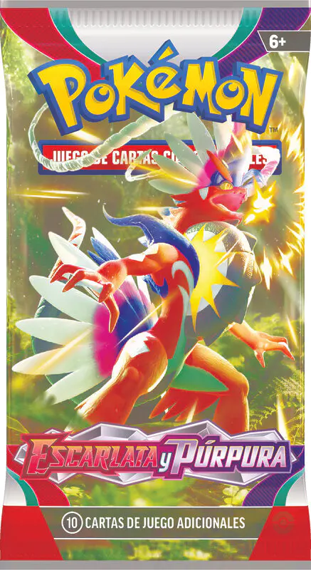JCC Pokemon Escarlata y Purpura sobre Koraidon