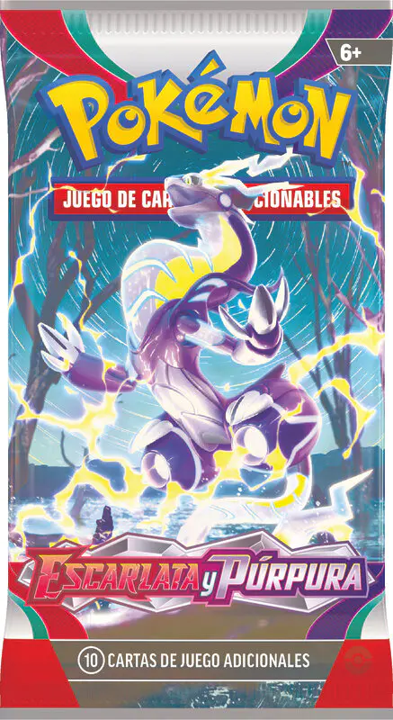 JCC Pokemon Escarlata y Purpura sobre Miraidon