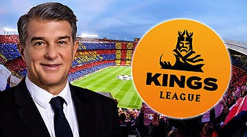 Imagen de Joan Laporta sorprende llegando a la Kings League: ¡jugarán la Final Four en el Camp Nou!