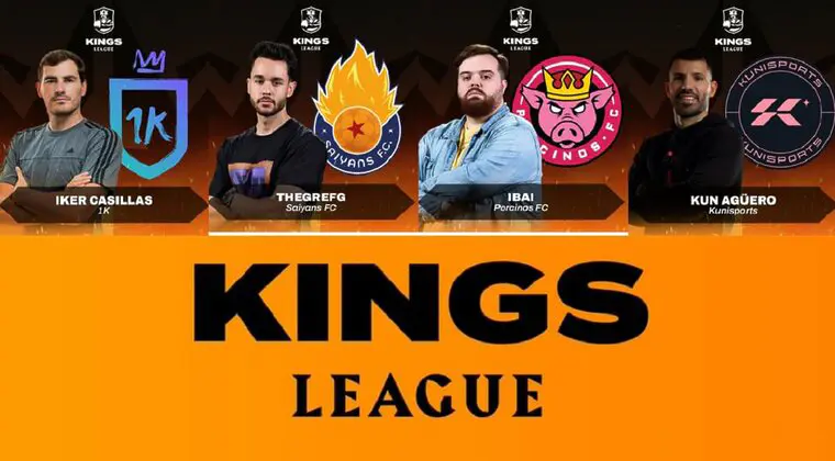 Imagen de Kings League Jornada 2: Horarios, enfrentamientos, dónde ver y clasificación de liga