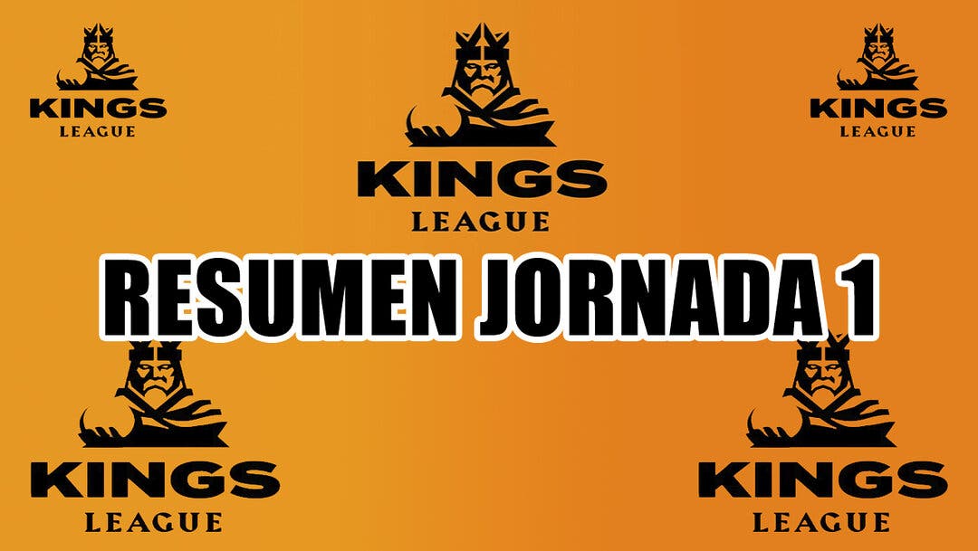 Kings League: completo de Primera Jornada, clasificación, goles y resultados
