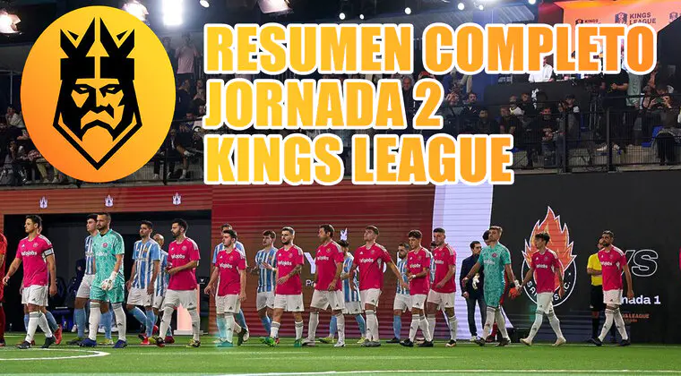 Imagen de Kings League: Resumen completo de la segunda Jornada, clasificación, todos los goles con vídeo y resultados