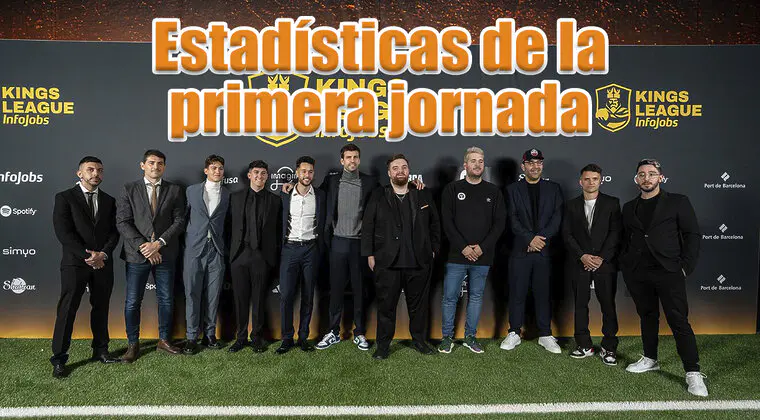 Imagen de Kings League: Datos y curiosidades sobre la jornada 1