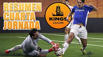 Imagen de Kings League Jornada 4: Resumen completo de la jornada, goles con vídeo, resultados y clasificación