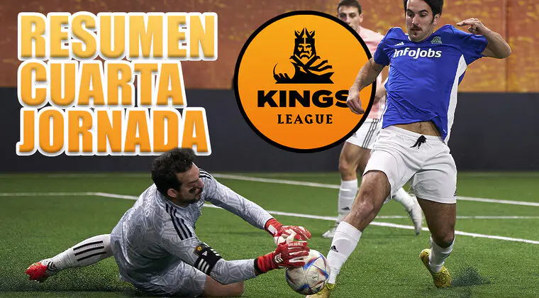 Imagen de Kings League Jornada 4: Resumen completo de la jornada, goles con vídeo, resultados y clasificación