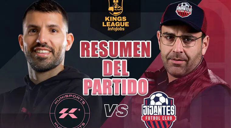 Imagen de Kings League Jornada 1: Kunisports vs Jijantes FC, el choque entre Kun Agüero y Gerard Romero