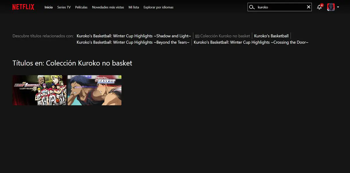 kuroko netflix