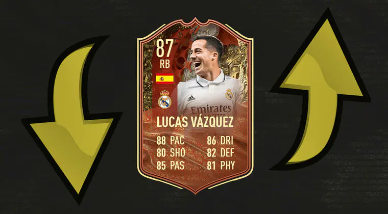 Imagen de FIFA 23: ¿Carta muy polivalente a un gran precio? Review de Lucas Vázquez Centurions