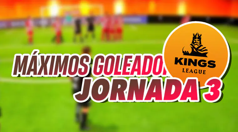 Imagen de Así está la tabla de goleadores de la Kings League tras la jornada 3
