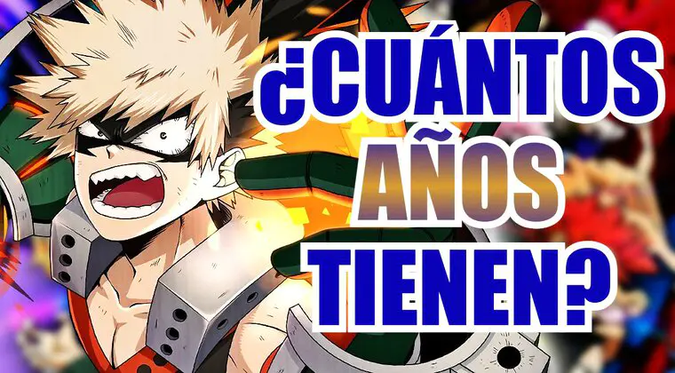 Imagen de My Hero Academia: ¿Cuántos años tienen sus personajes? Estas son las edades oficiales