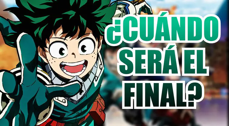 Imagen de ¿Cuándo será el final de My Hero Academia?