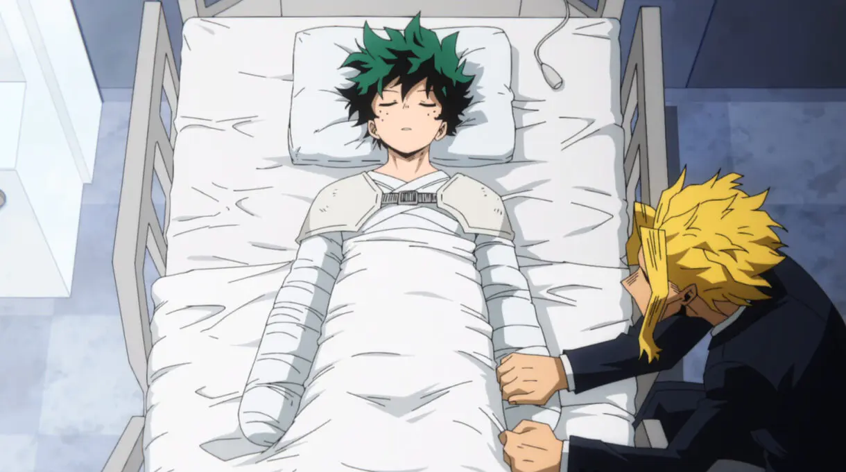 My Hero Academia Izuku y All Might