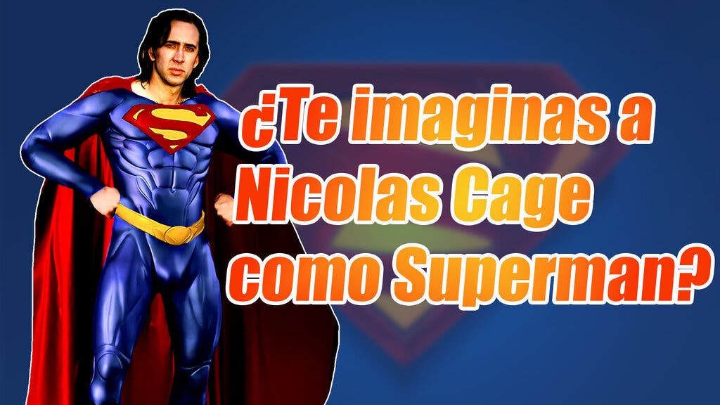 Nicolas Cage como Superman.
