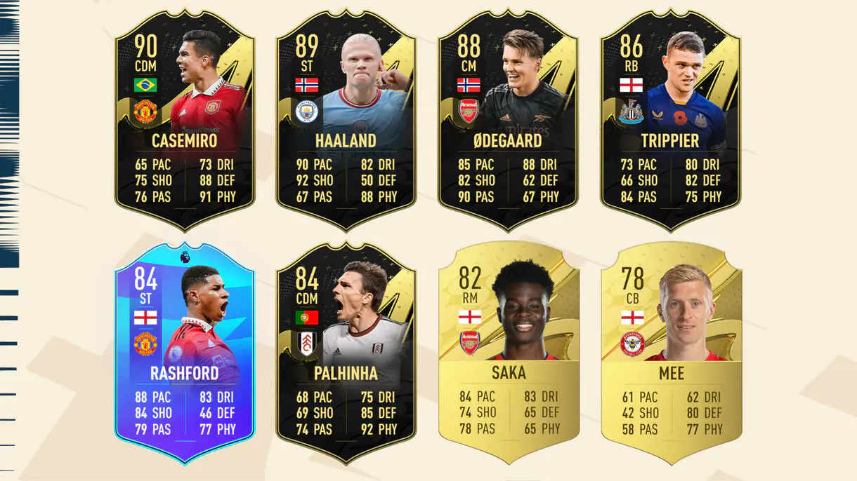 Mejores cartas In Form FIFA 23 Ultimate Team de cada nominado al nuevo POTM Premier League