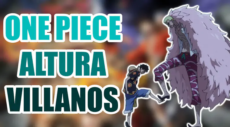 Imagen de One Piece: esta es la altura de los principales villanos de la serie