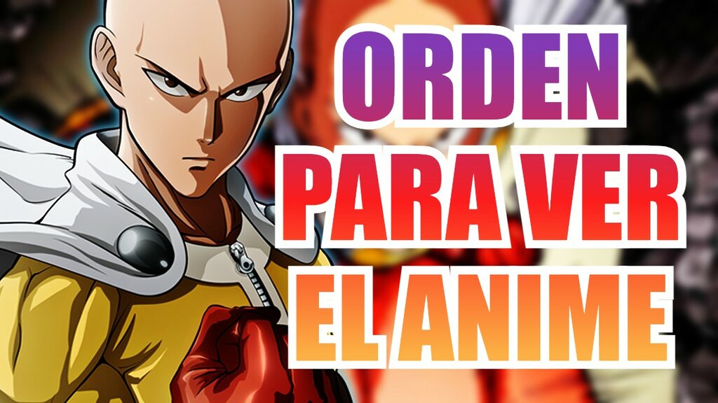 orden anime one punch man