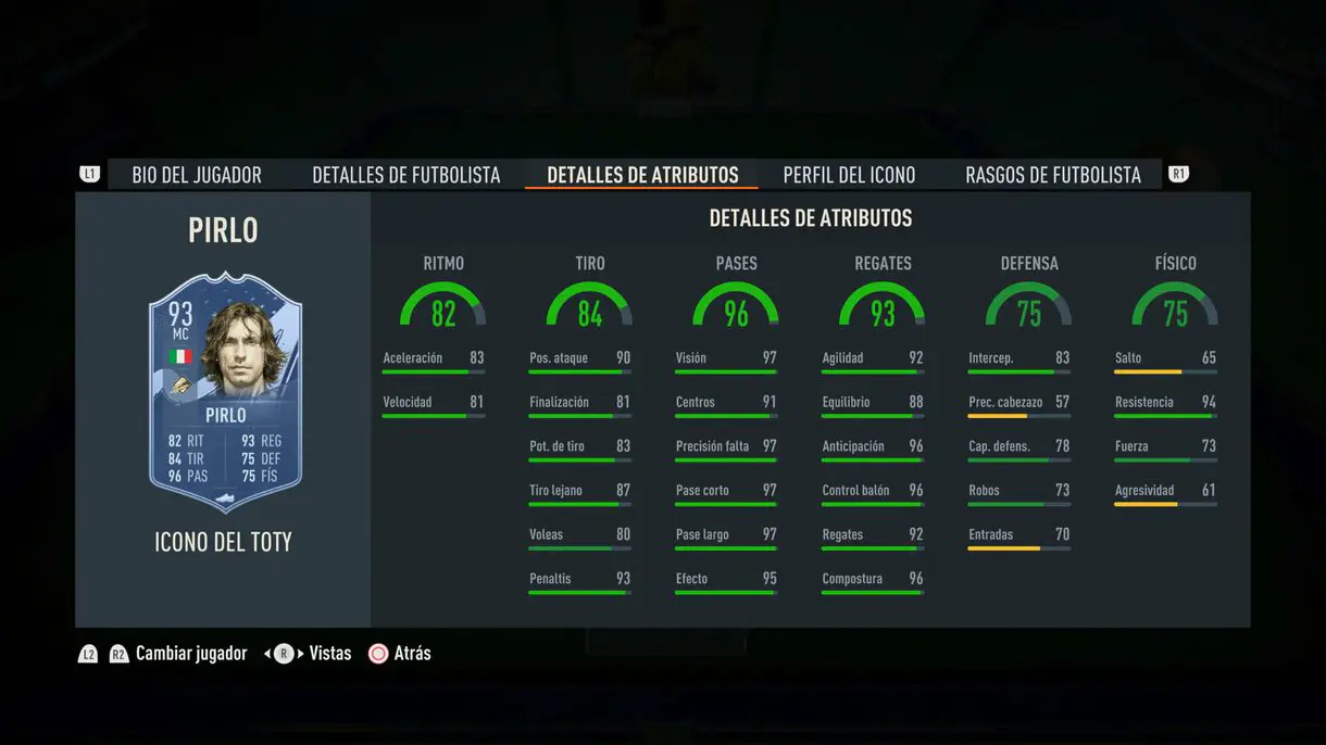 pirlo icono toty fifa 23