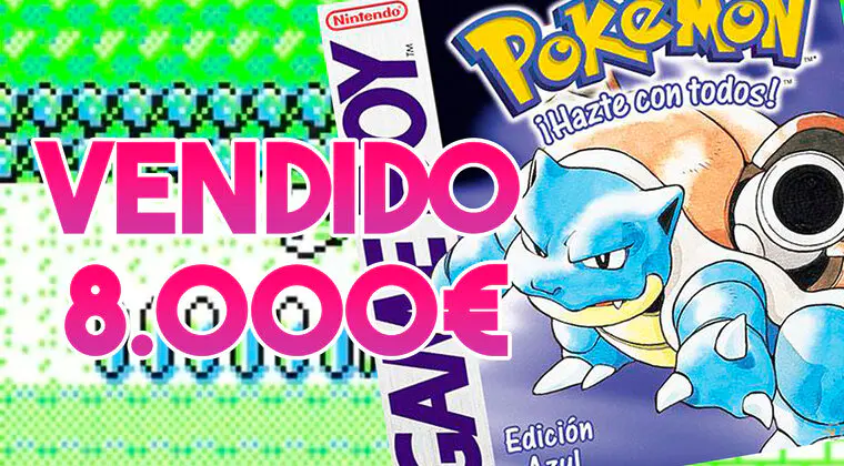 Imagen de Este Pokémon Azul se ha vendido por más de 8000€ y este es el motivo que lo hace especial