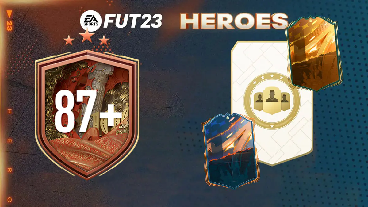 FIFA 23 Ultimate Team SBC Elección de Heroe básico o de la FIFA World Cup 87+