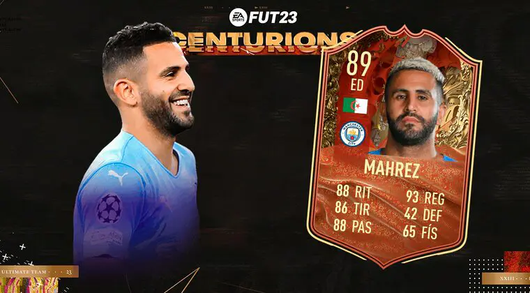 Imagen de FIFA 23: ¿Merece la pena Riyad Mahrez Centurions? + Solución del SBC