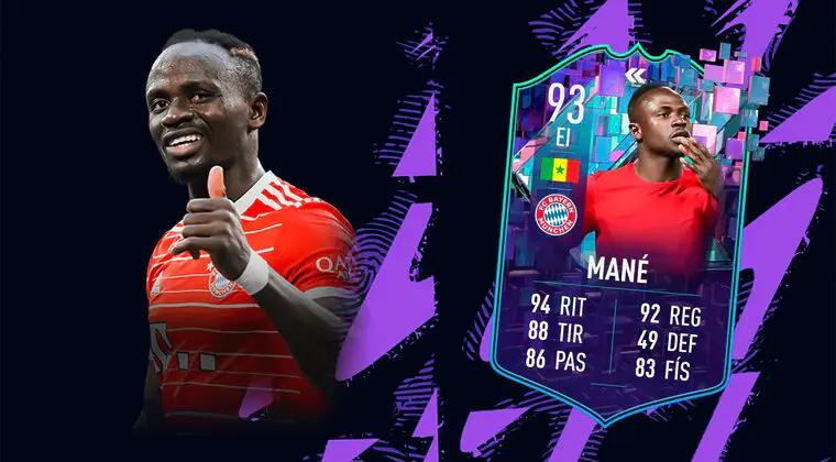 Imagen de FIFA 23: ¿Merece la pena Sadio Mané Flashback? + Solución del SBC