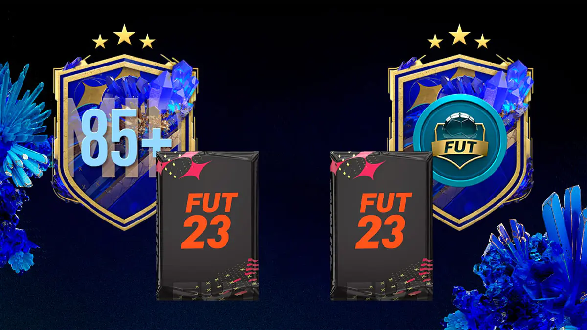 FIFA 23 Ultimate Team SBC Mejora x3 centrocampistas 85+ Mejora de ficha de Draft