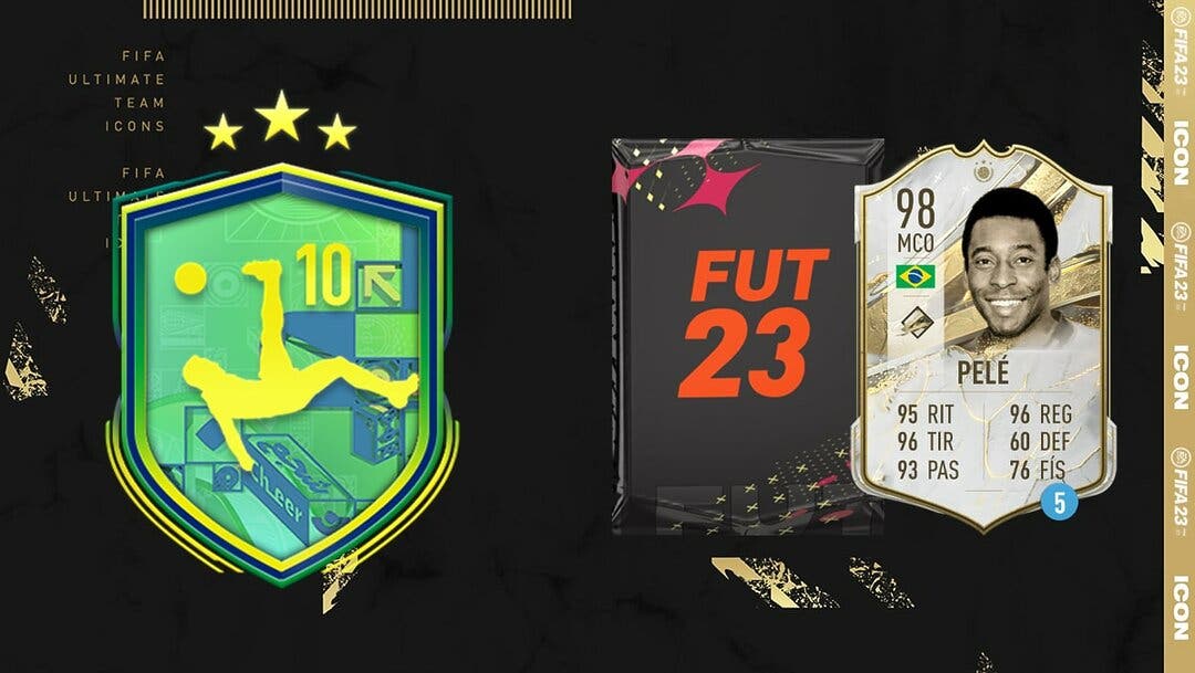 Pelé tem a melhor carta do FIFA 23