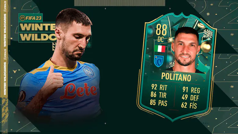 FIFA 23 Ultimate Team SBC Politano Winter Wildcards