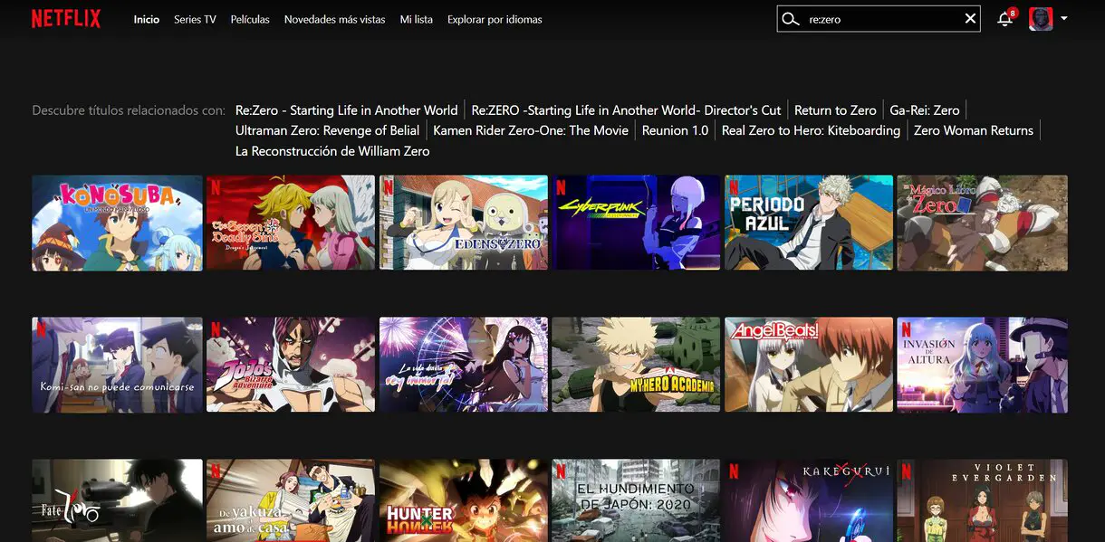rezero netflix