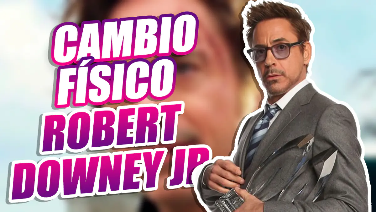 cambio fisico robert downey jr