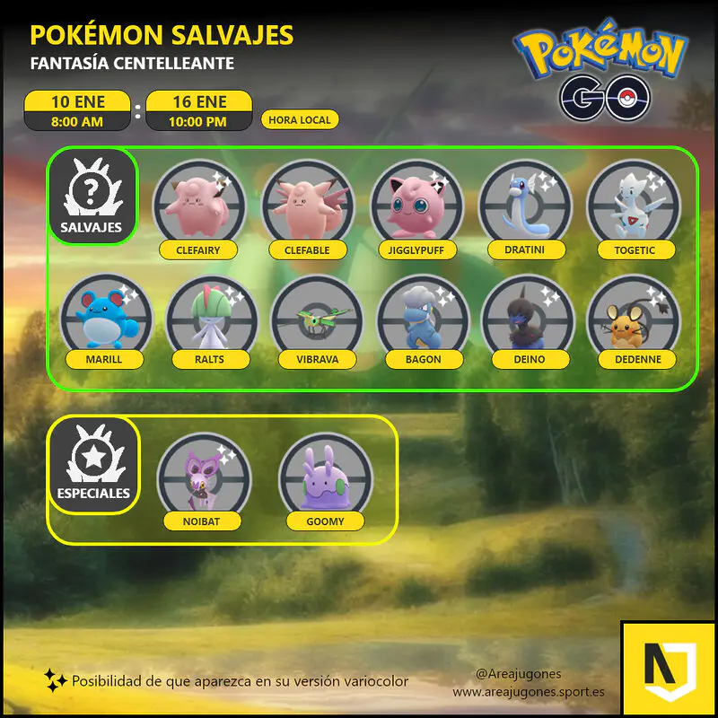 salvajes enero