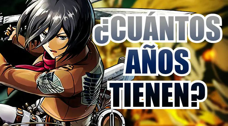 Imagen de Shingeki no Kyojin: ¿Cuántos años tienen sus personajes? Estas son las edades oficiales