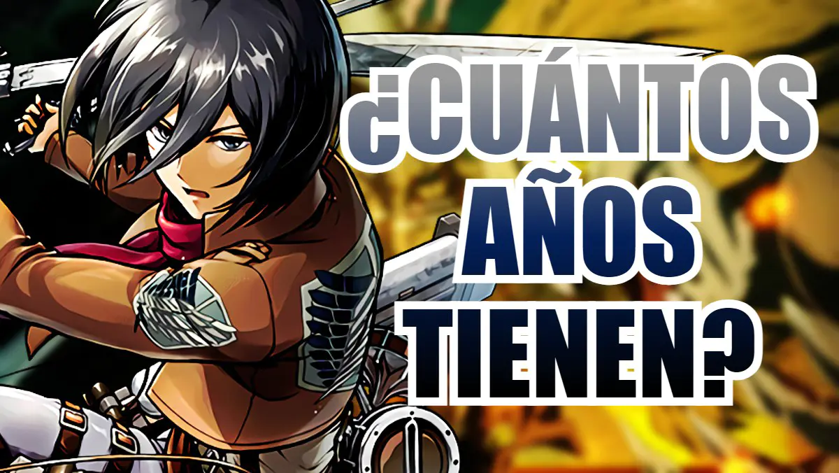 shingeki no kyojin años edades