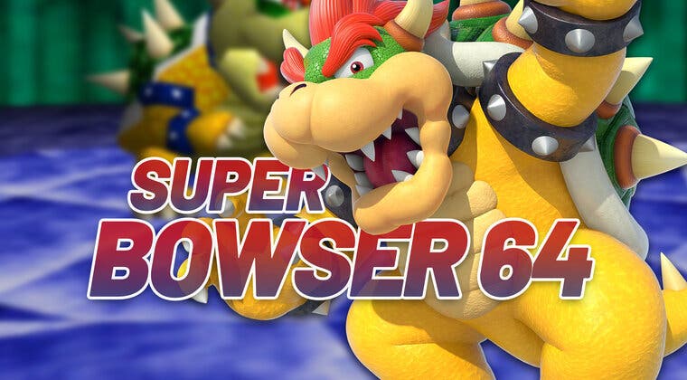 Imagen de ¿Imaginas Super Mario 64 con Bowser como protagonista? Pues justamente eso es Super Bowser 64