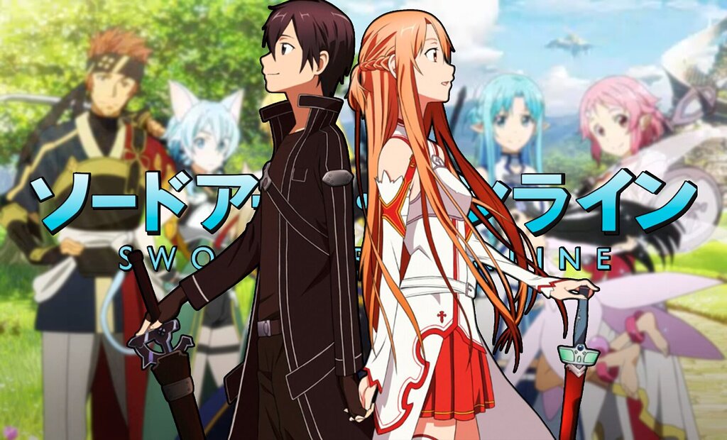 Sword Art Online donde ver el anime entero en español
