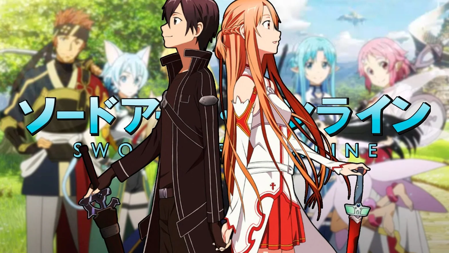 Sword Art Online donde ver el anime entero en español