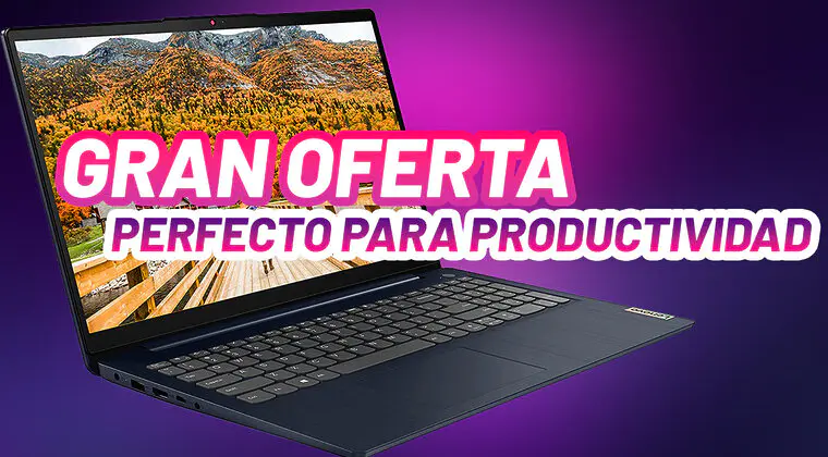 Imagen de Uno de los mejores portátiles Lenovo para clase y para casa tiene este descuento en Amazon