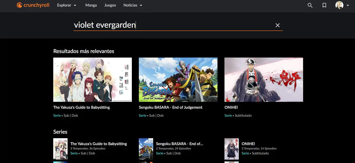 violet evergarden crunchyroll
