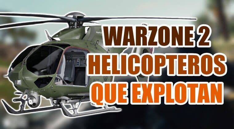Imagen de El glitch más extraño de Warzone 2: los helicópteros explotan sin motivo