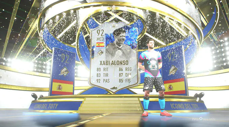 Imagen de FIFA 23: así es Xabi Alonso Icono del TOTY, una de las nuevas cartas SBC