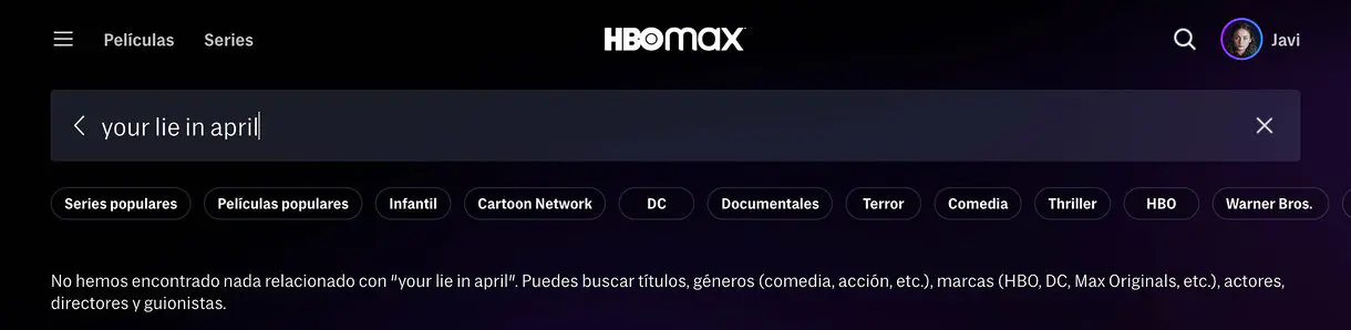 Your Lie in April HBO Max