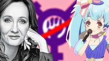 Imagen de La autora de Harry Potter alimenta su transfobia... con un meme de anime