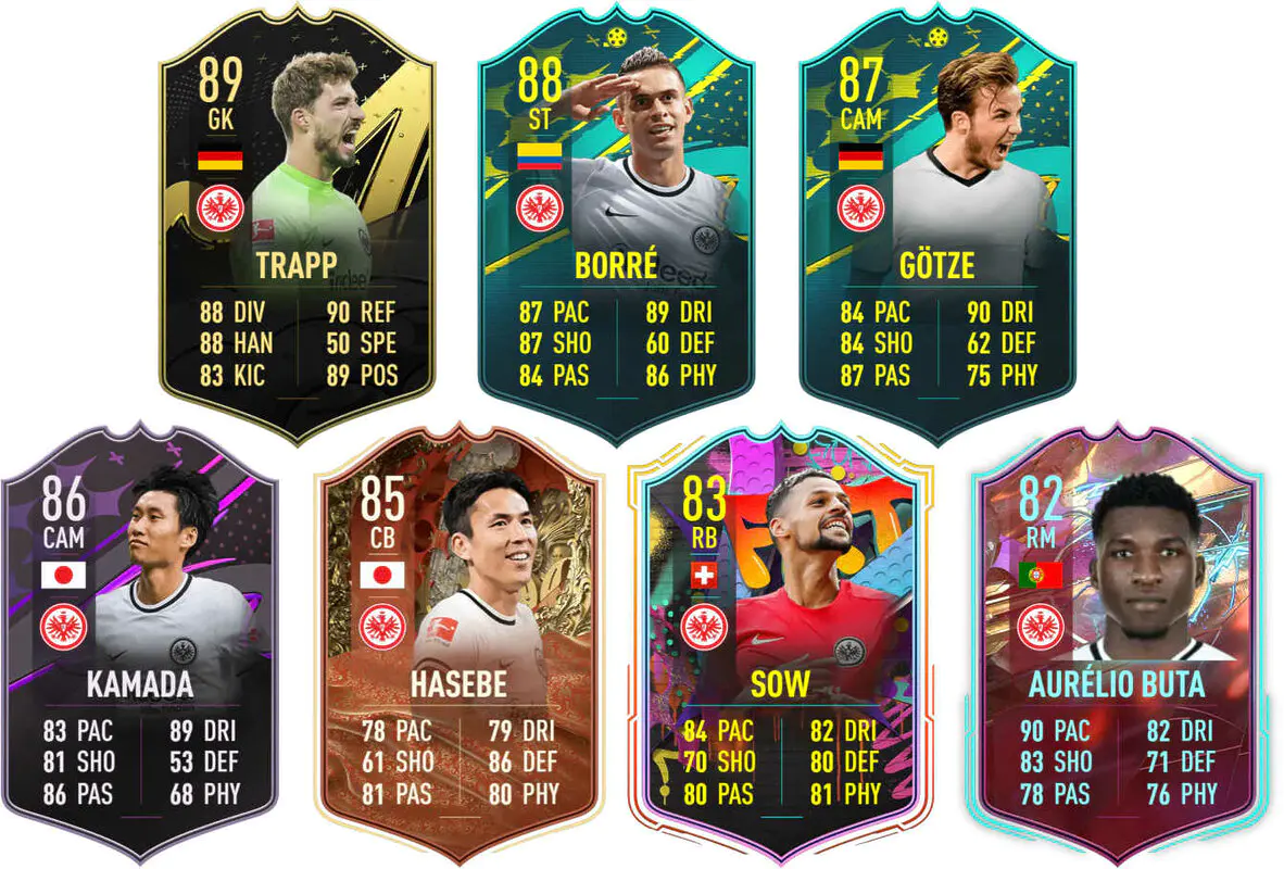 Principales cartas decentes Frankfurt FIFA 23 Ultmiate Team
