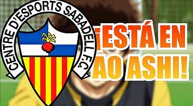 Imagen de Ao Ashi hace protagonista al CE Sabadell; el club catalán llega al conocido manga