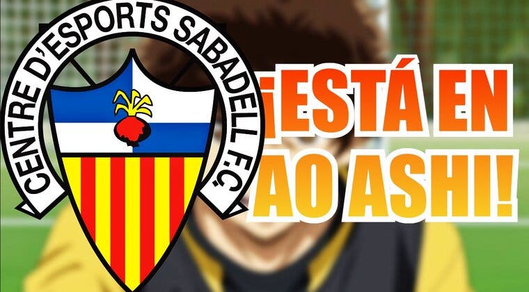 Imagen de Ao Ashi hace protagonista al CE Sabadell; el club catalán llega al conocido manga