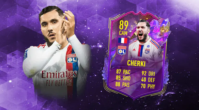 Imagen de FIFA 23: ¿Carta top o decepción? Review de Cherki Future Stars