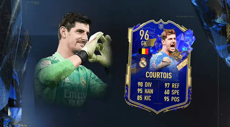 Imagen de FIFA 23: ¿Tan seguro como para comprarlo? Review de Courtois TOTY