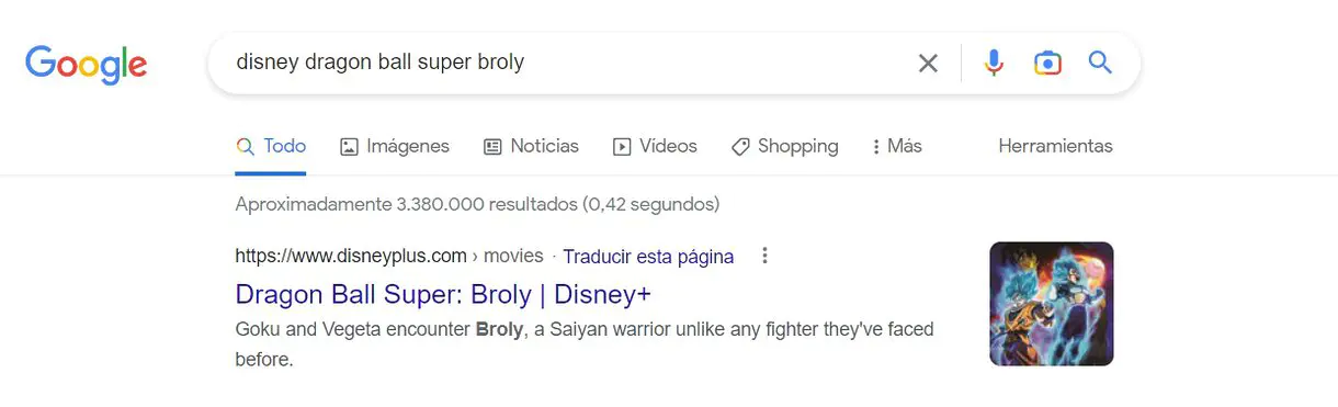 dragon ball super broly disney