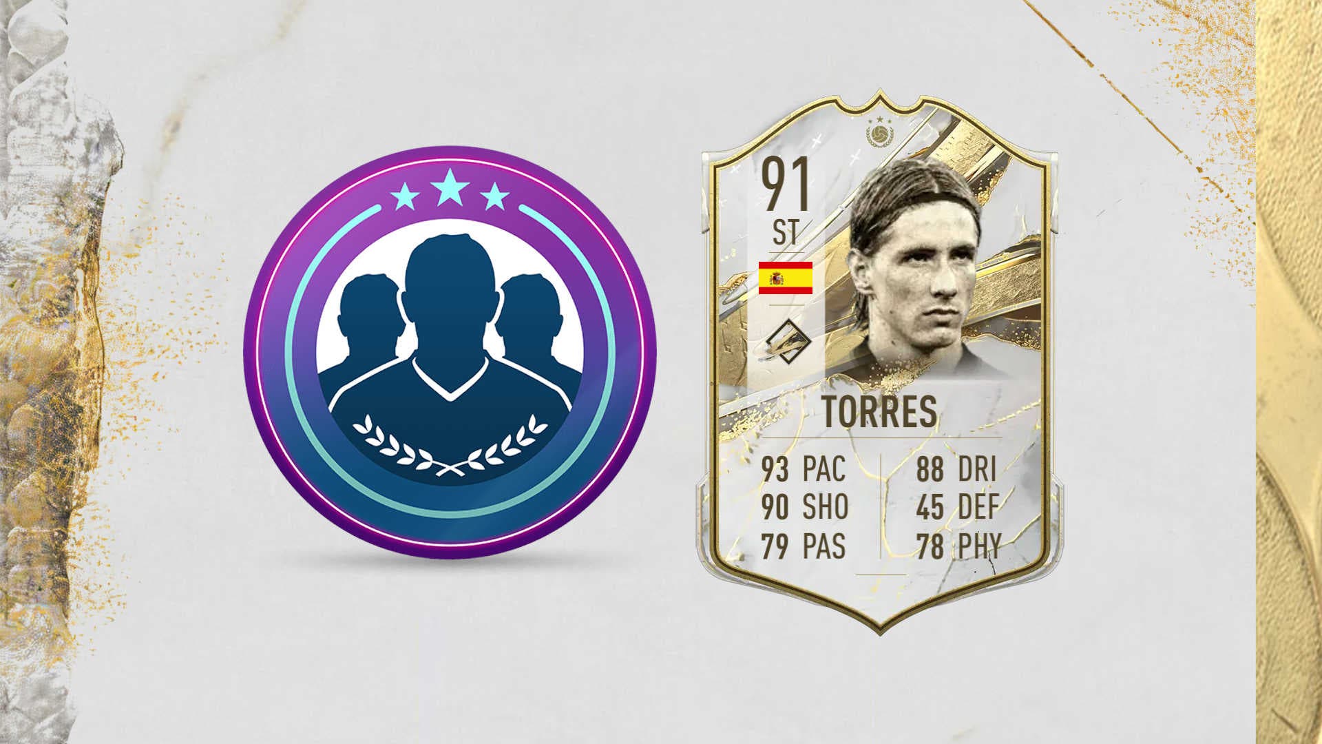FIFA 23: Fernando Torres Icon Prime now available on SBC.  That’s what they ask him